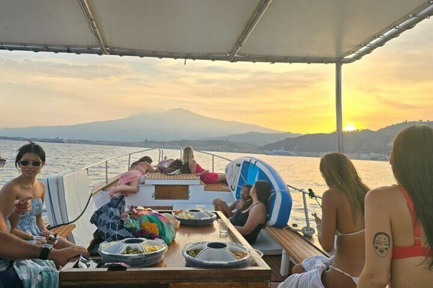 Taormina Sunset Aperitif on-Board