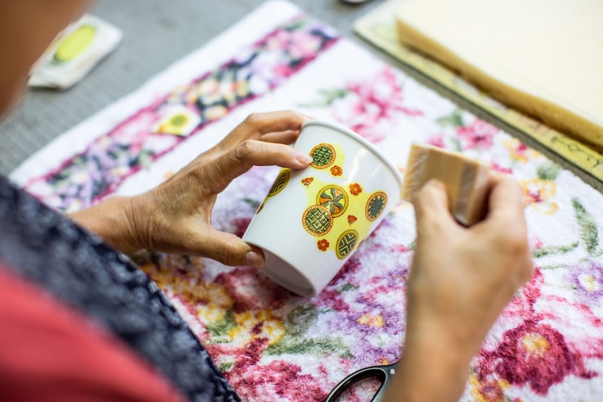Show item 1 of 4. Add Your Own Unique Design to an Arita Porcelain Coffee Mug