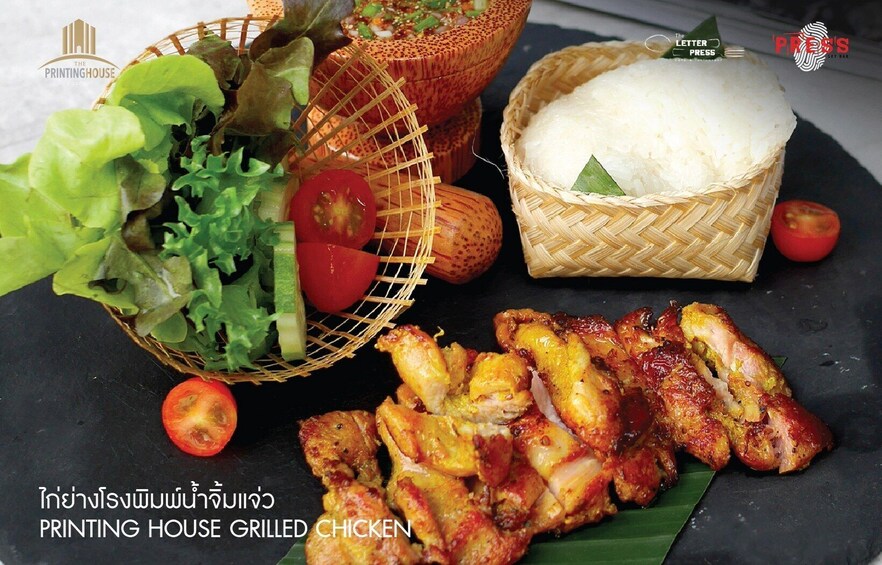 Thai Set Menus at The Printing House Poshtel Bangkok