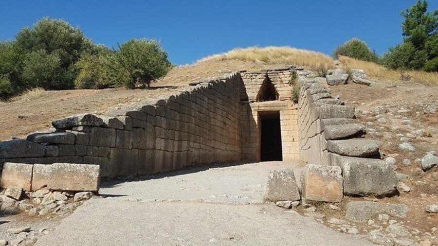Day tour to Ancient Olympia,Kaiadas,Temple of Apollo,Ancient Sparta and Mycenae