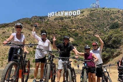 E-Mountainbike-Tour durch das Hollywood-Zeichen