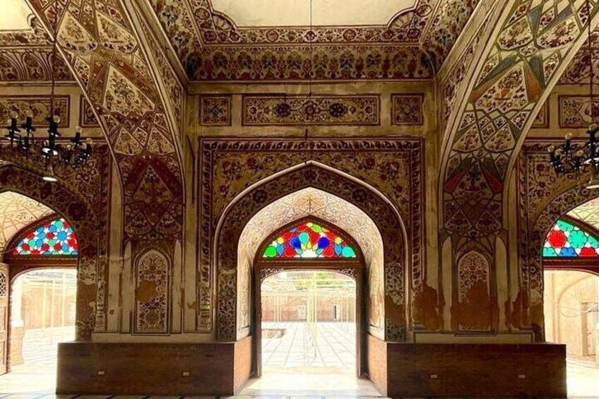 Interior of Mahabat Khan Mosque 
