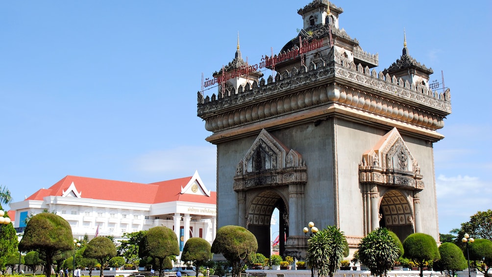 Ornate building in Ho Chi Minh