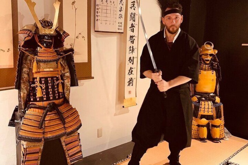 Ninja 45-mins hands-on lesson in English in Tokyo