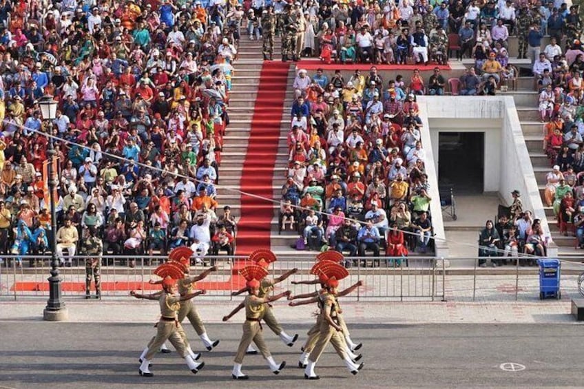 Indo Pak Border Retreat Ceremony