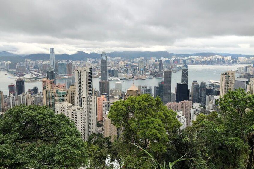 Stunning view from Victoria Peak