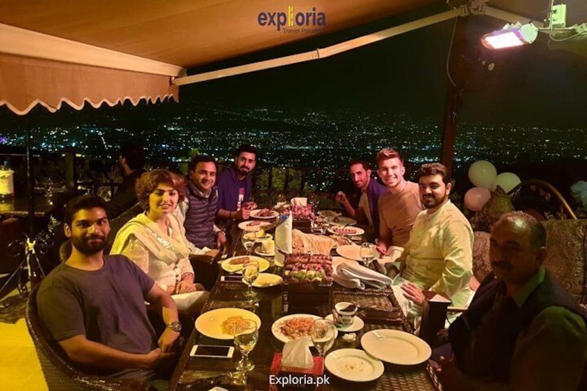 Our Guests from Oman, Germany, and USA at Monal Islamabad