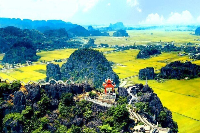 Hoa Lu - Tam Coc - Mua Cave day trip - Luxury limousine from Hanoi