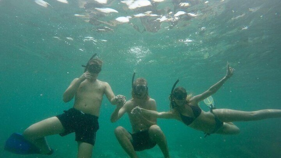Snorkeling On Beautiful Rock Island - Unawatuna by Boat