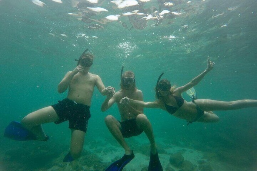 Snorkeling On Beautiful Rock Island - Unawatuna by Boat