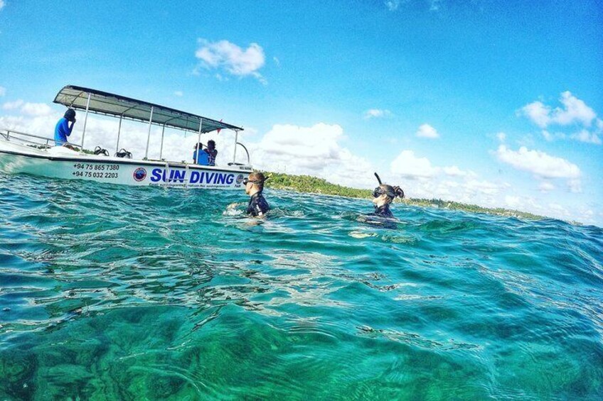 Snorkeling On Beautiful Rock Island - Unawatuna by Boat