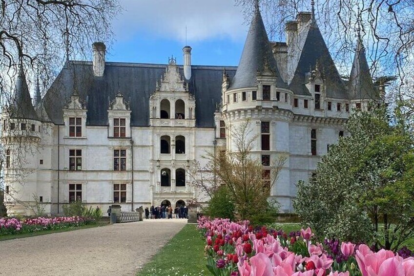 Loire Valley Half Day : Villandry and Azay-le-Rideau from Tours