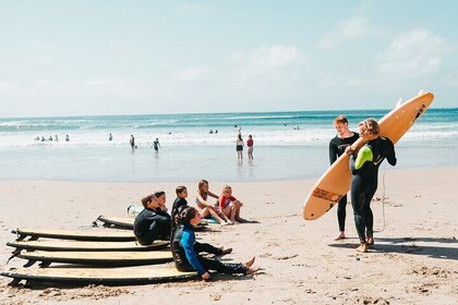1h15min surfing lessons in Victoria Bay & Wilderness