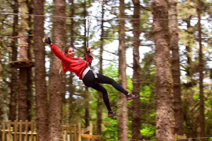 The longest zipline in Tenerife!