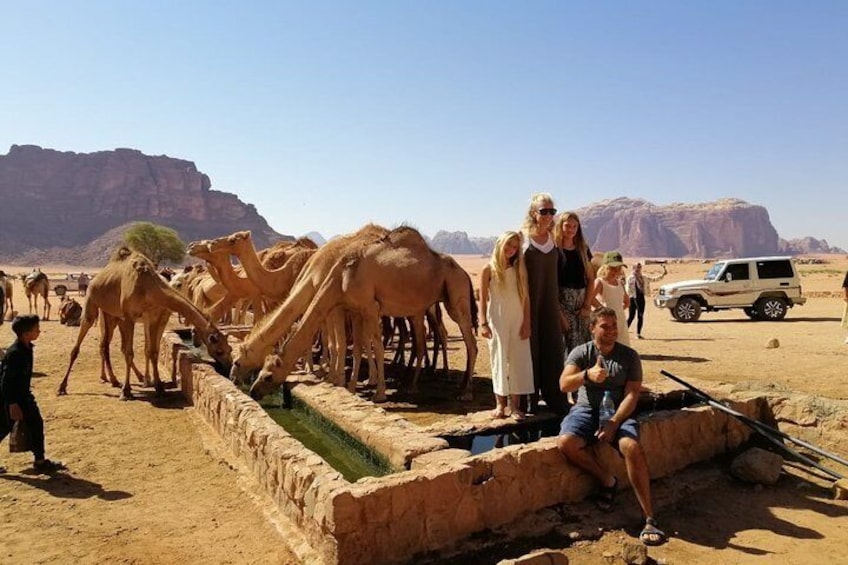 Lawrence Spring, Wadi Rum