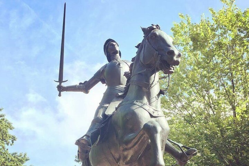 Joan of Arc in Meridian Hill Park