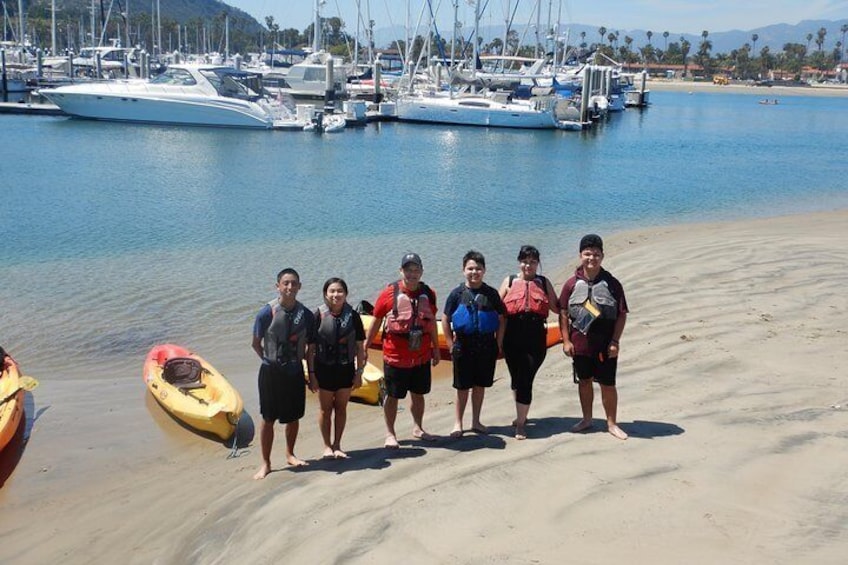 Santa Barbara Wildlife and History Kayaking Tour