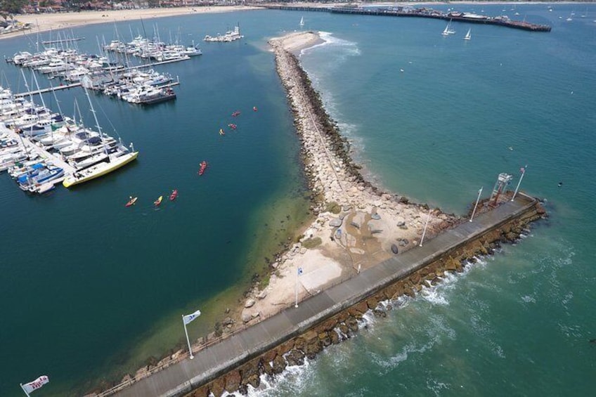 View from Santa Barbara Harbor