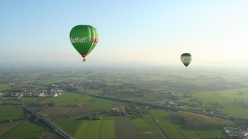 Volo in mongolfiera sopra l'Emilia-Romagna