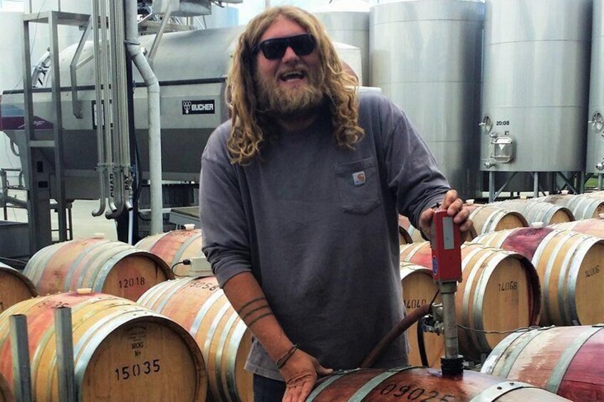 Be introduced to the winemakers