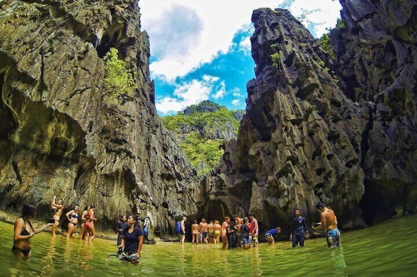 going to the lagoon