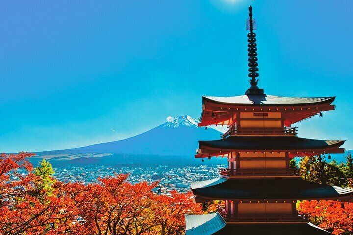 Tokyo: Mt.Fuji & Lake Kawaguchiko 1-Day Bus Tour w/Optional Lunch