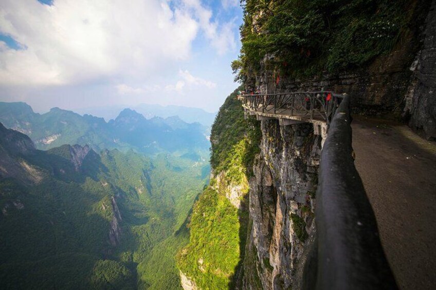 Tianmen Mountain Hanging Walking Path