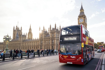 City Sightseeing Londen Hop-On Hop-Off Bus Tour met Optionele Riviercruise
