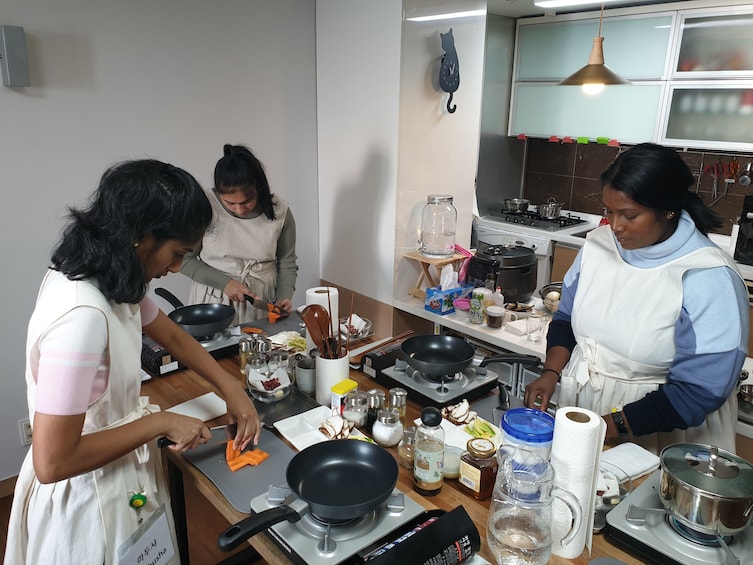 Show item 2 of 9. Korean Cooking Class & Traditional Dining in Haeundae, Busan