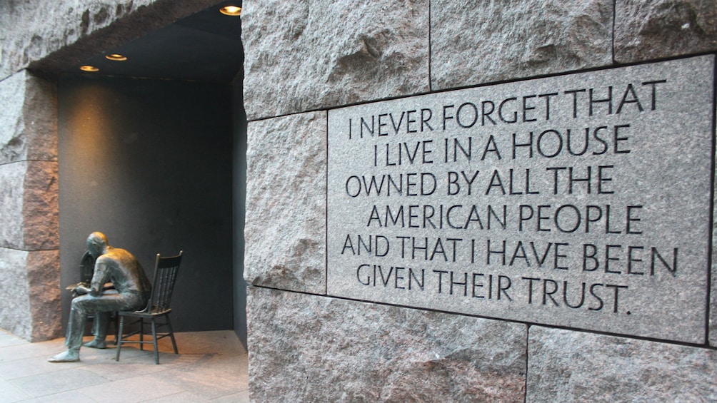 FDR Memorial in Washington DC