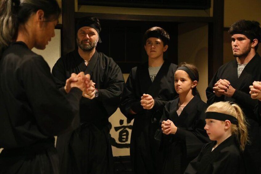 Ninja meditation "Kujiin"