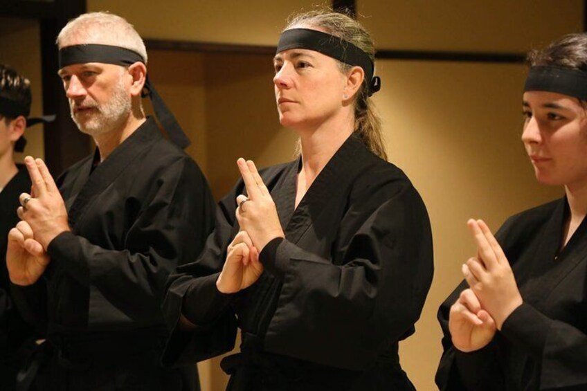 Ninja meditation "Kujiin"