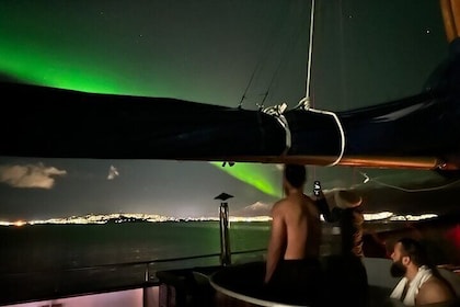 Luxury Northern Lights Cruise with Hot Tub and Dinner