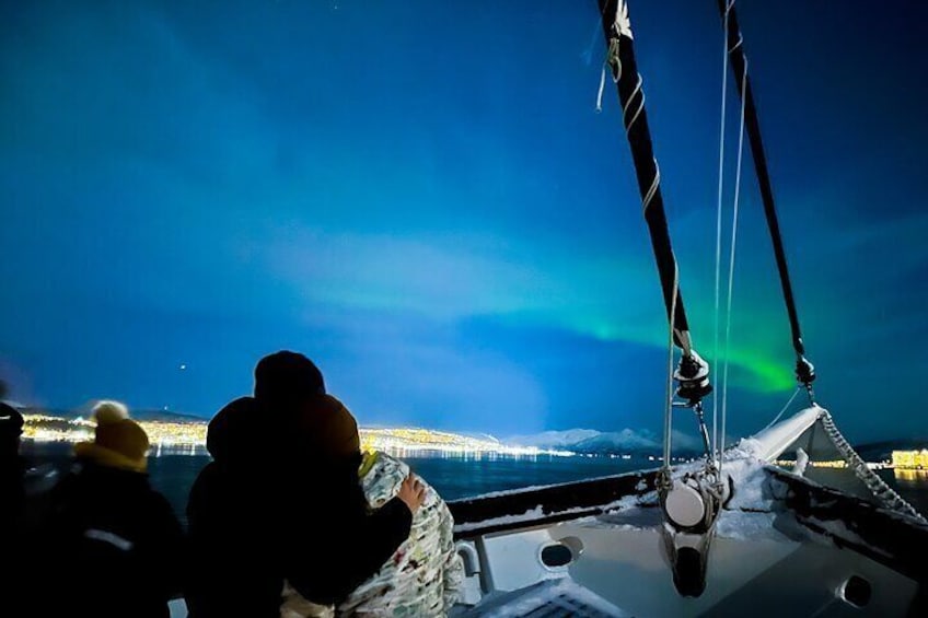 Luxury Northern Lights Cruise with Hot Tub and Local Soup