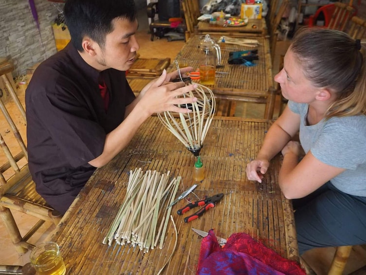 Lantern Making & Farming At Tra Que Village - Bike Tour