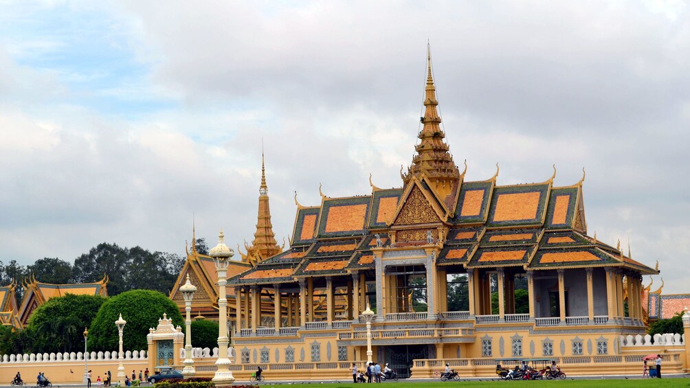 Day view of the Royal Palace in Phnom Penh 