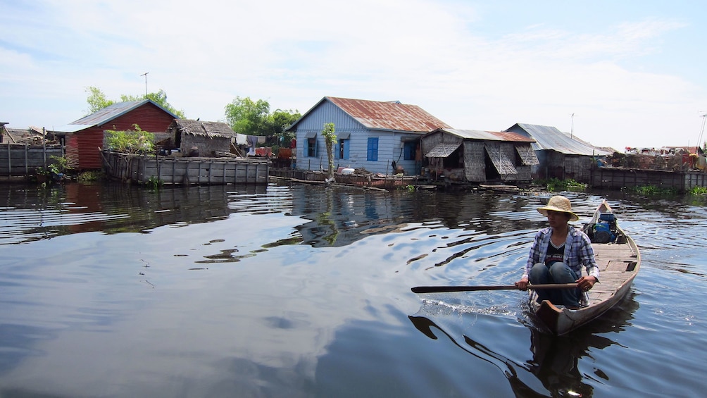 small boat in Ho Chi Minh City