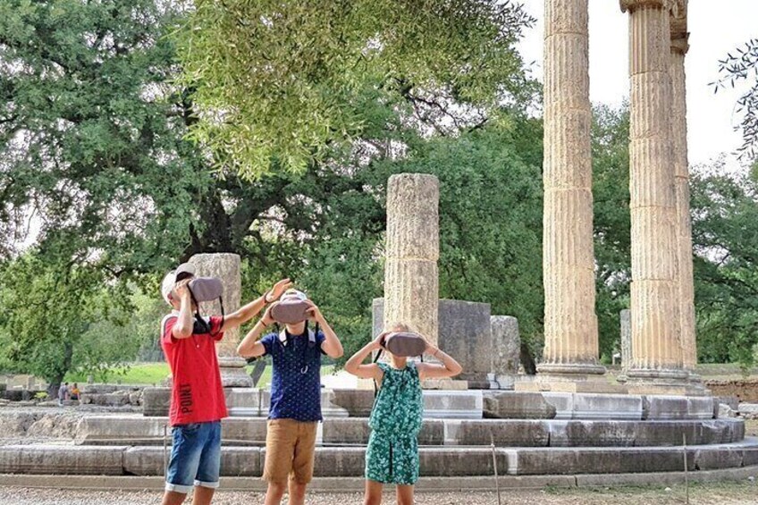 Kids Discovering Ancient Olympia! An unforgettable experience...