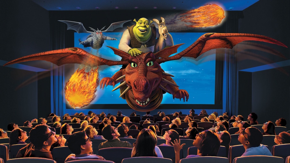Show item 5 of 7. 3D Movie theatre at the Universal Studios in Singapore