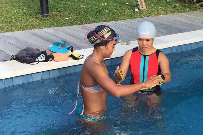 Total Immersion (TI) swimming lesson
