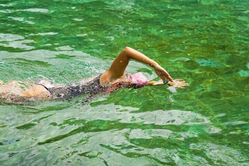 Total Immersion (TI) swimming lesson