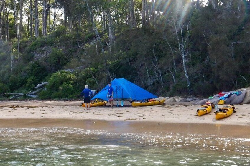 Batemans Bay Overnight Kayak Camping Tour - All Inclusive 