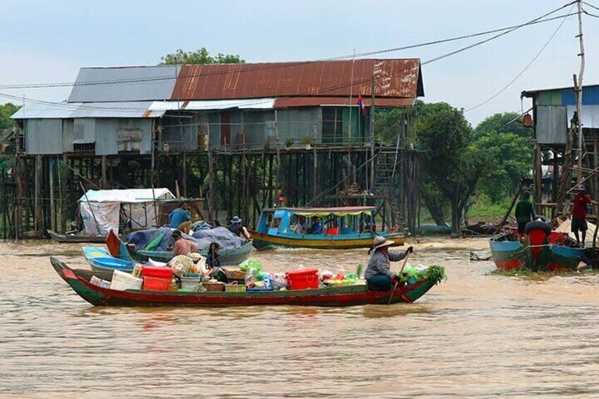 Kompong Pluk floating Village 