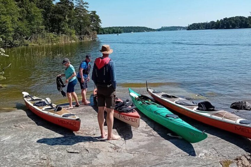 Kayak Tour in the Stockholm Archipelago - 2 Days