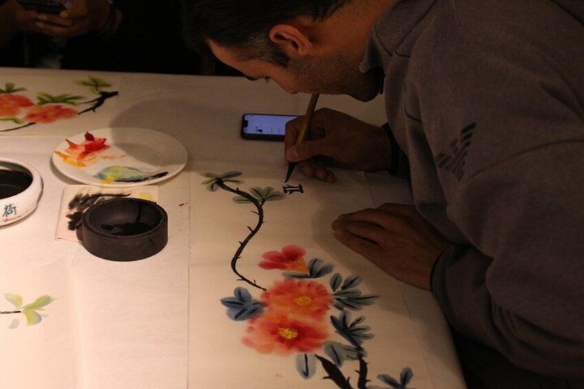 Traditional Chinese Painting Experience-ONLY ONE IN CHENGDU NOW!