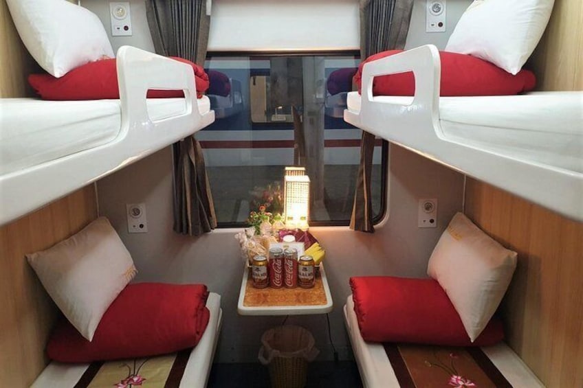 Lotus Train from Ninh Binh to Hue