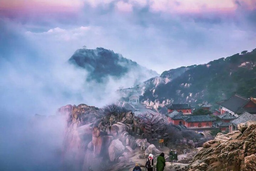 Private Tour to Mount Tai from Beijing by Bullet Train with Cable Car Round Trip