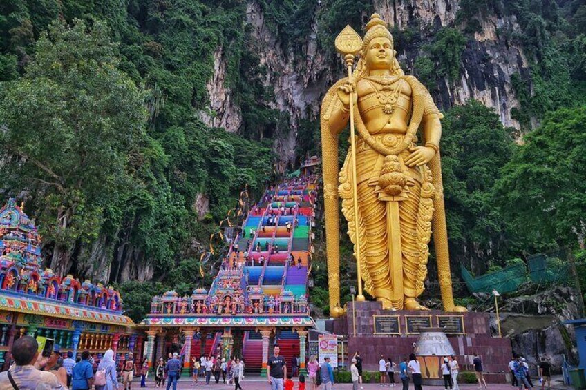 Kuala Lumpur Suburbs Batu Caves Half-Day Tour (SIC-Join In Tour)