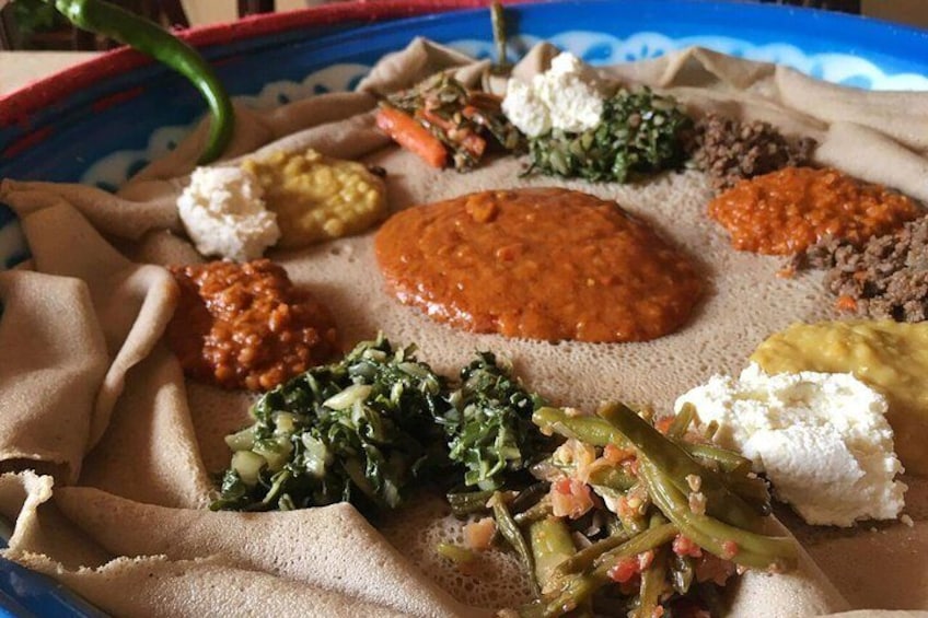 Savor authentic Ethiopian cuisine