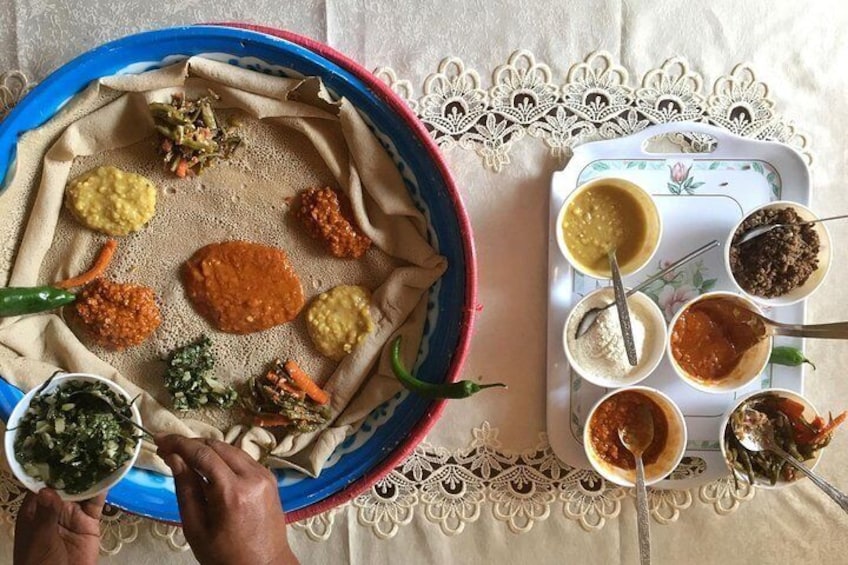 Savor authentic Ethiopian cuisine